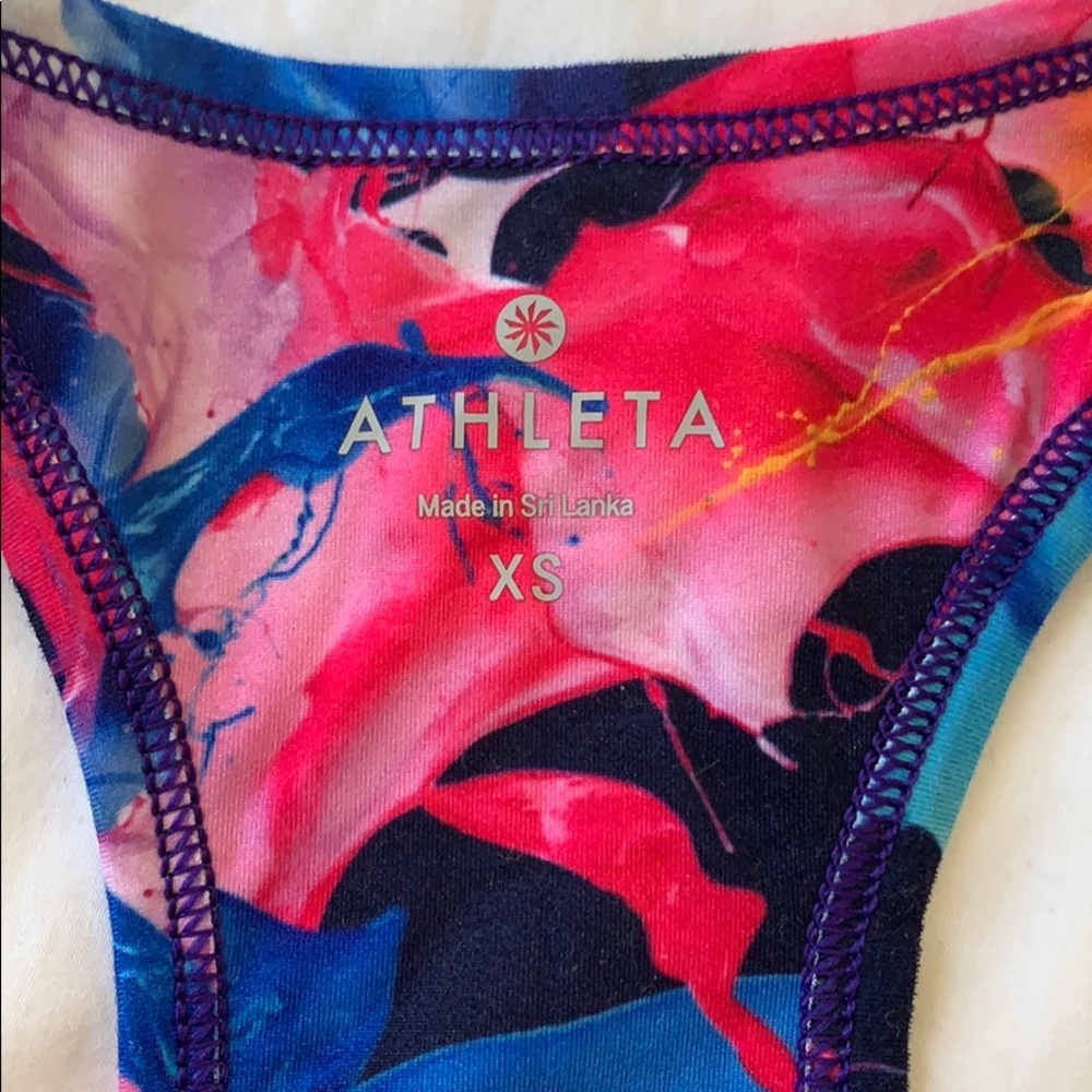 Athleta Multicolor Racerback Tank - Picture 4 of 6